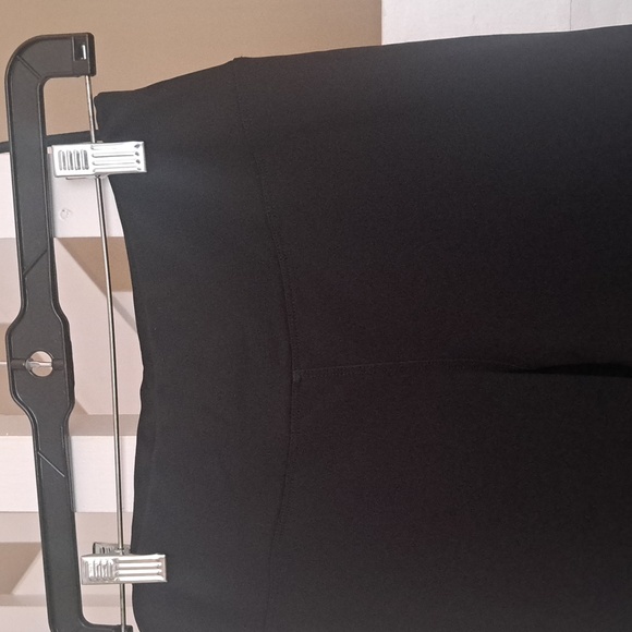 Anatomie Black Fleece Lined  Pull On  Legging, Faux Leather Panel & Zip ankle - Picture 5 of 12